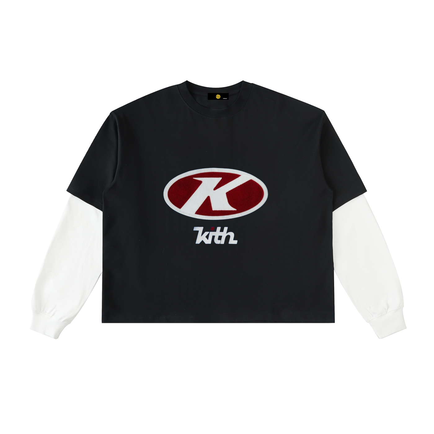 Layered Sleeve Cotton T-Shirt