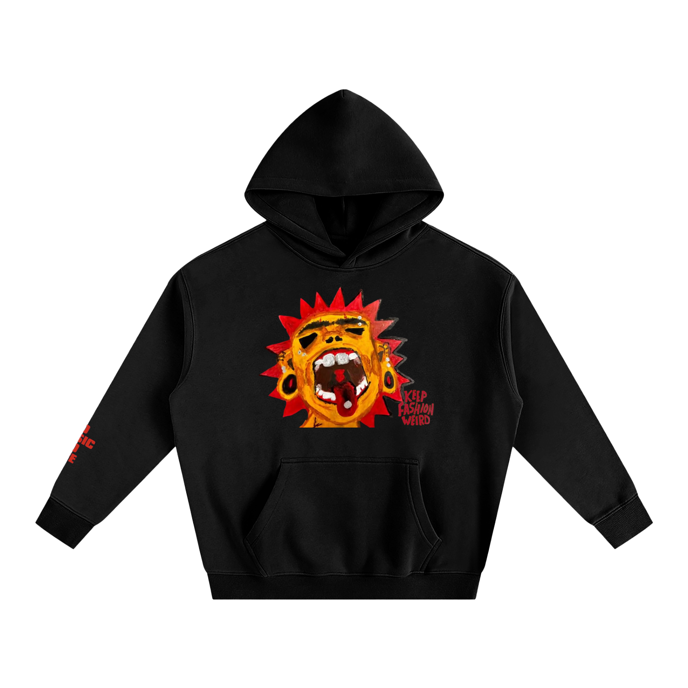 Oversize Fleeced Hoodie